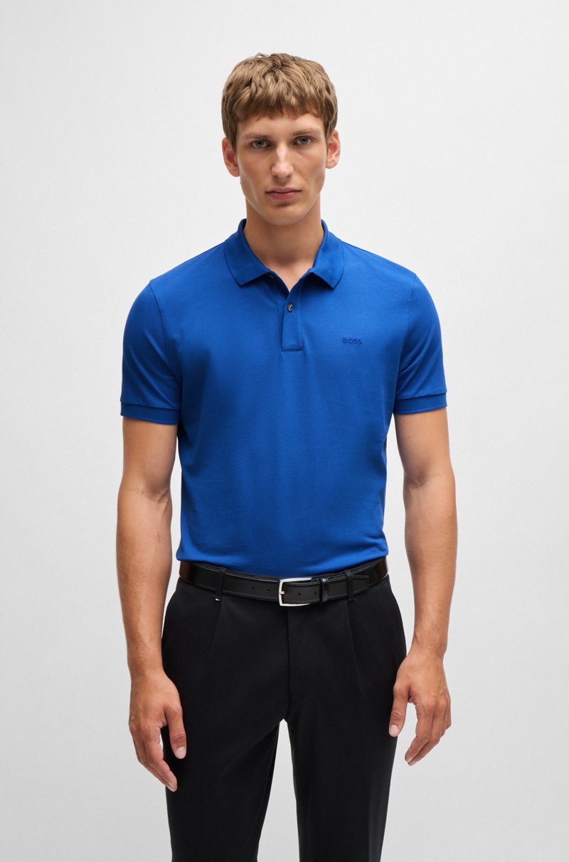 Hugo Boss Polo Pallas regular fit de algodón con logo bordado