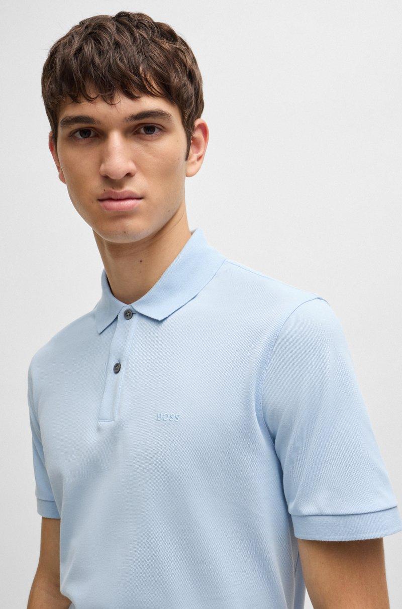 Hugo Boss Polo Pallas Regular Fit De Algodón Con Logo Bordado