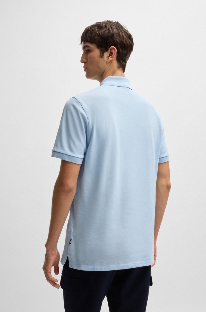 Hugo Boss Polo Pallas Regular Fit De Algodón Con Logo Bordado
