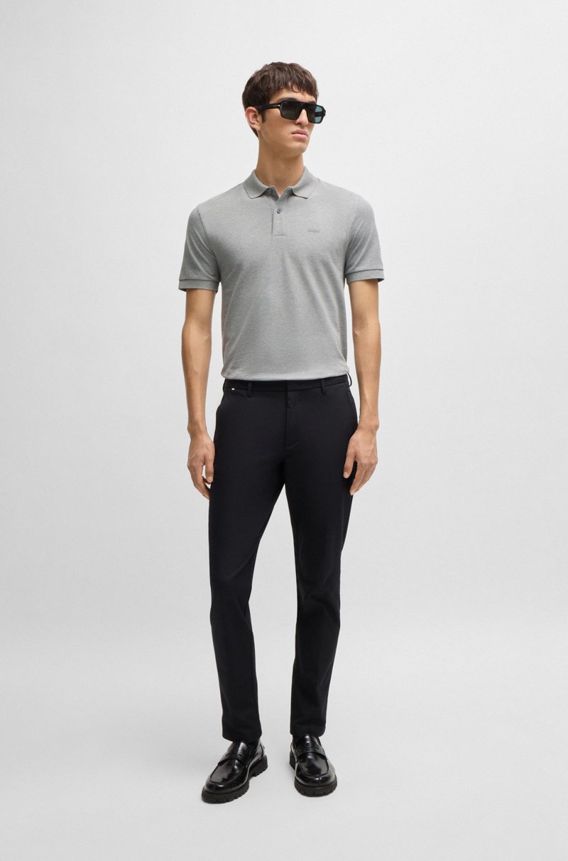 Hugo Boss Polo Pallas Regular Fit De Algodón Con Logo Bordado