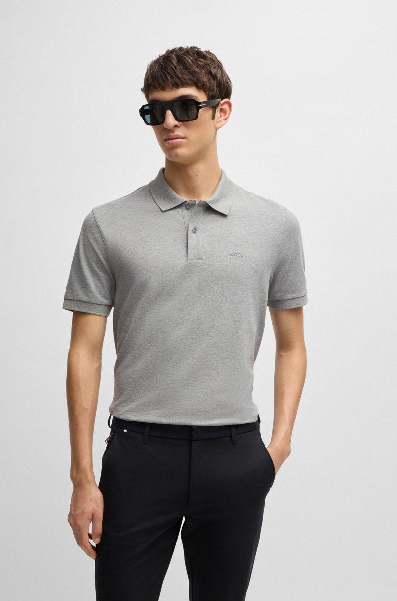 Hugo Boss Polo Pallas regular fit de algodón con logo bordado