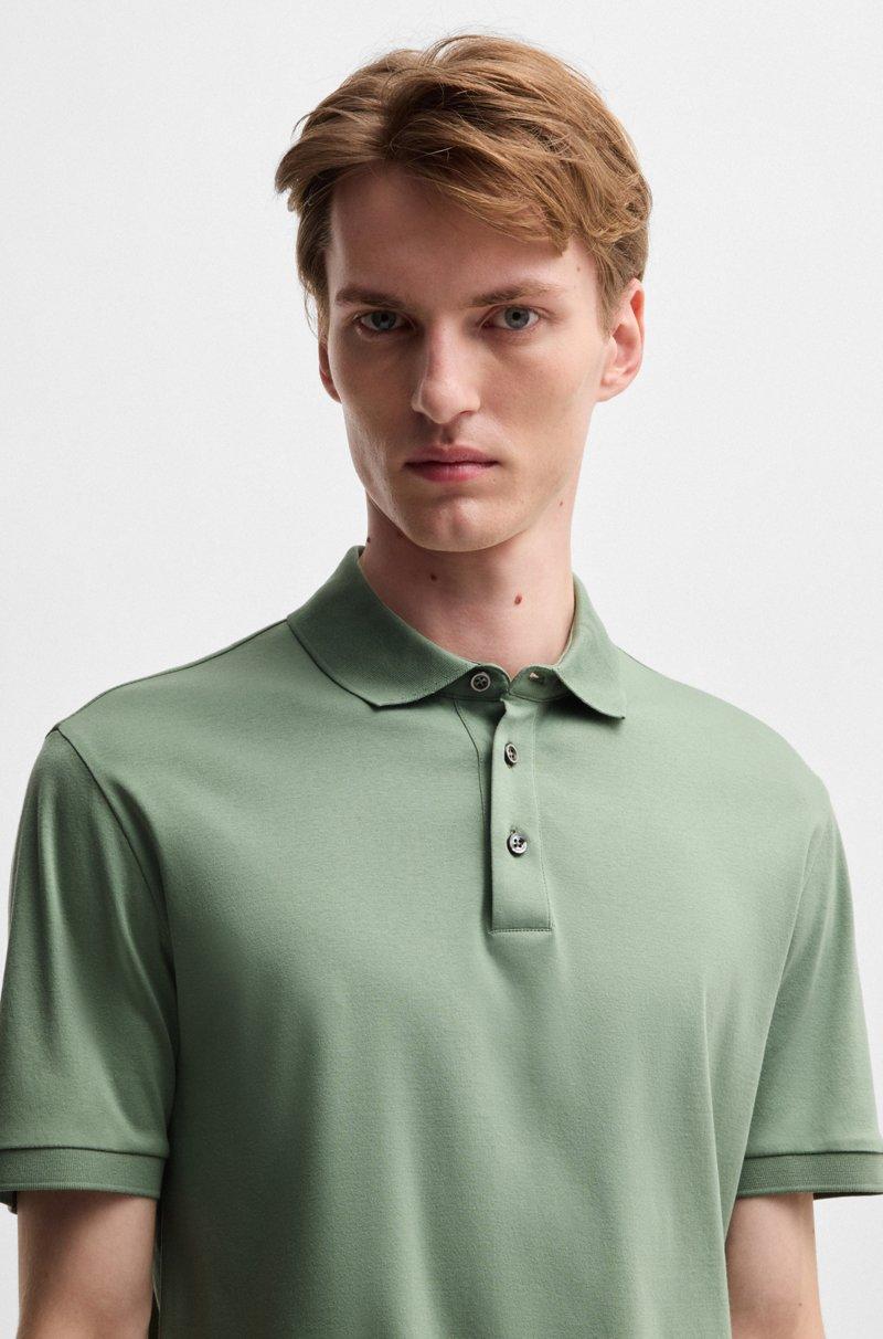 Hugo Boss Polo Regular Fit De Algodón Italiano Mercerizado