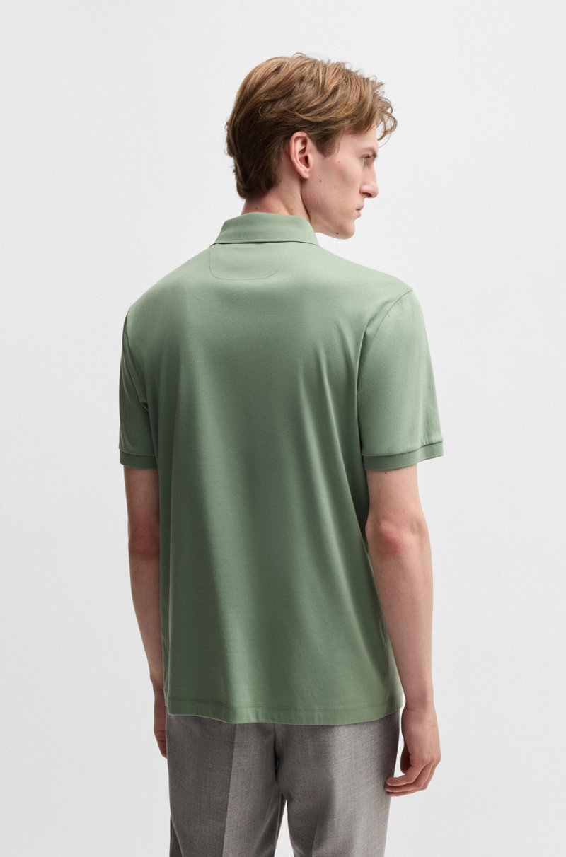 Hugo Boss Polo Regular Fit De Algodón Italiano Mercerizado