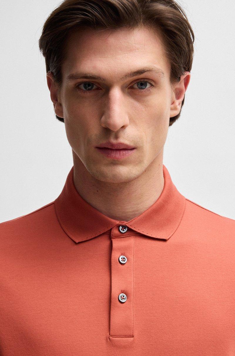 Hugo Boss Polo Regular Fit De Algodón Italiano Mercerizado