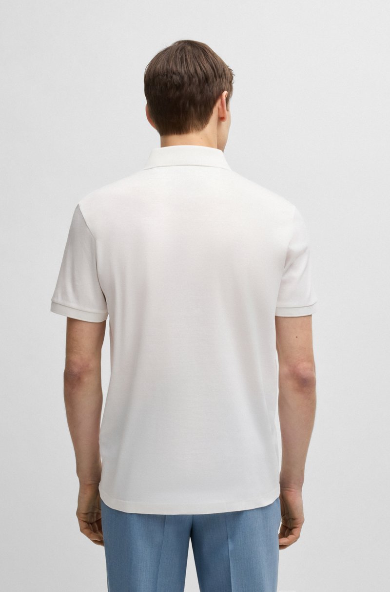 Hugo Boss Polo Regular Fit De Algodón Italiano Mercerizado