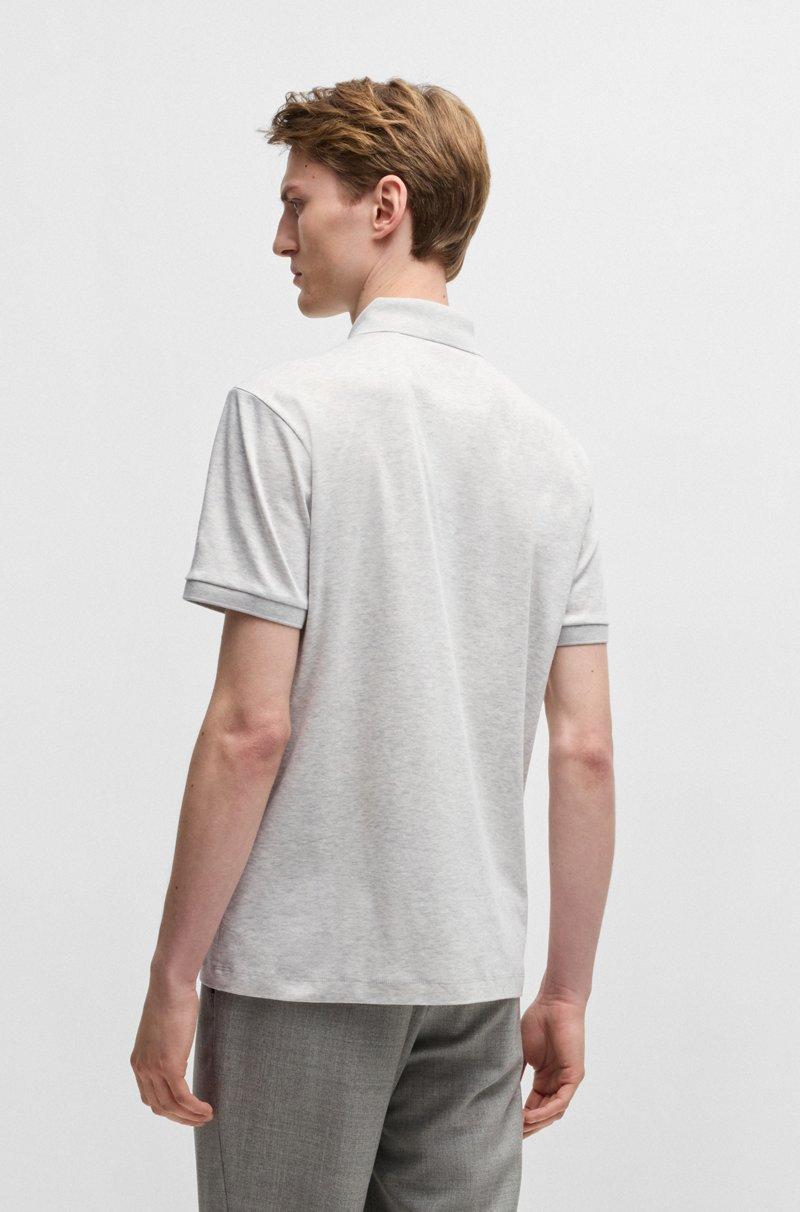 Hugo Boss Polo Regular Fit De Algodón Italiano Mercerizado