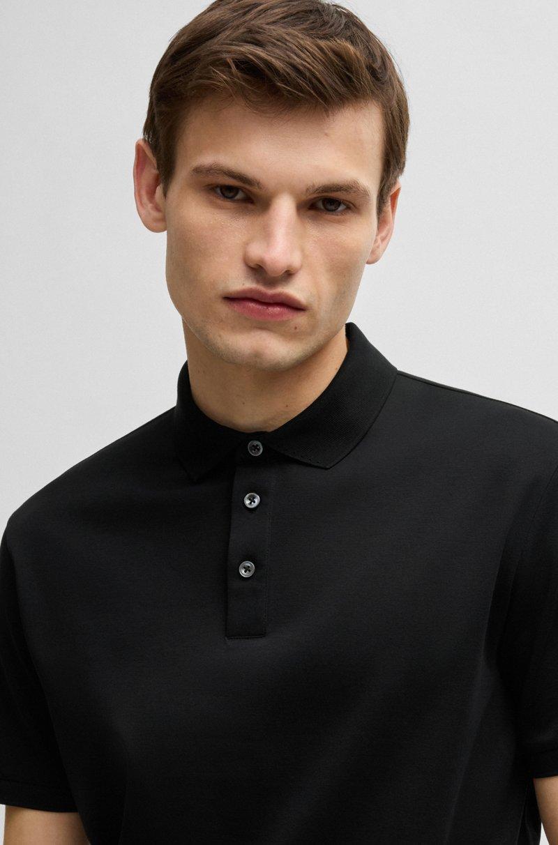 Hugo Boss Polo Regular Fit De Algodón Italiano Mercerizado