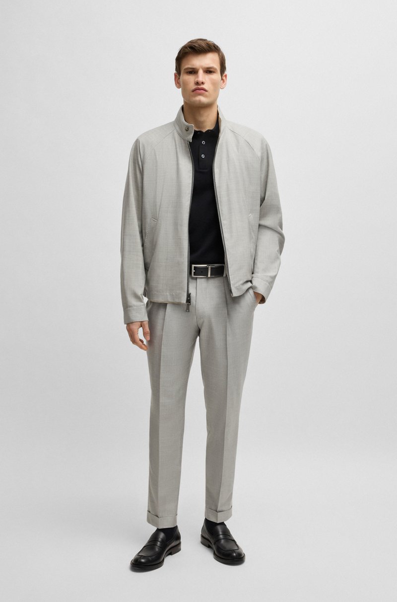Hugo Boss Polo Regular Fit De Algodón Italiano Mercerizado