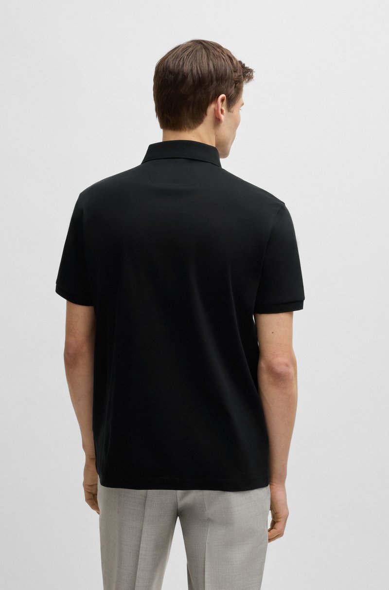 Hugo Boss Polo Regular Fit De Algodón Italiano Mercerizado