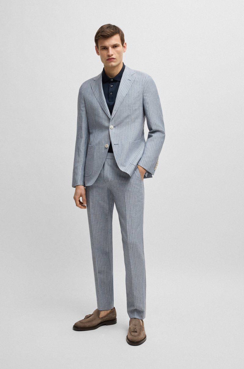 Hugo Boss Polo Regular Fit De Algodón Italiano Mercerizado
