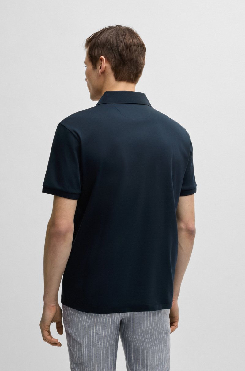 Hugo Boss Polo Regular Fit De Algodón Italiano Mercerizado