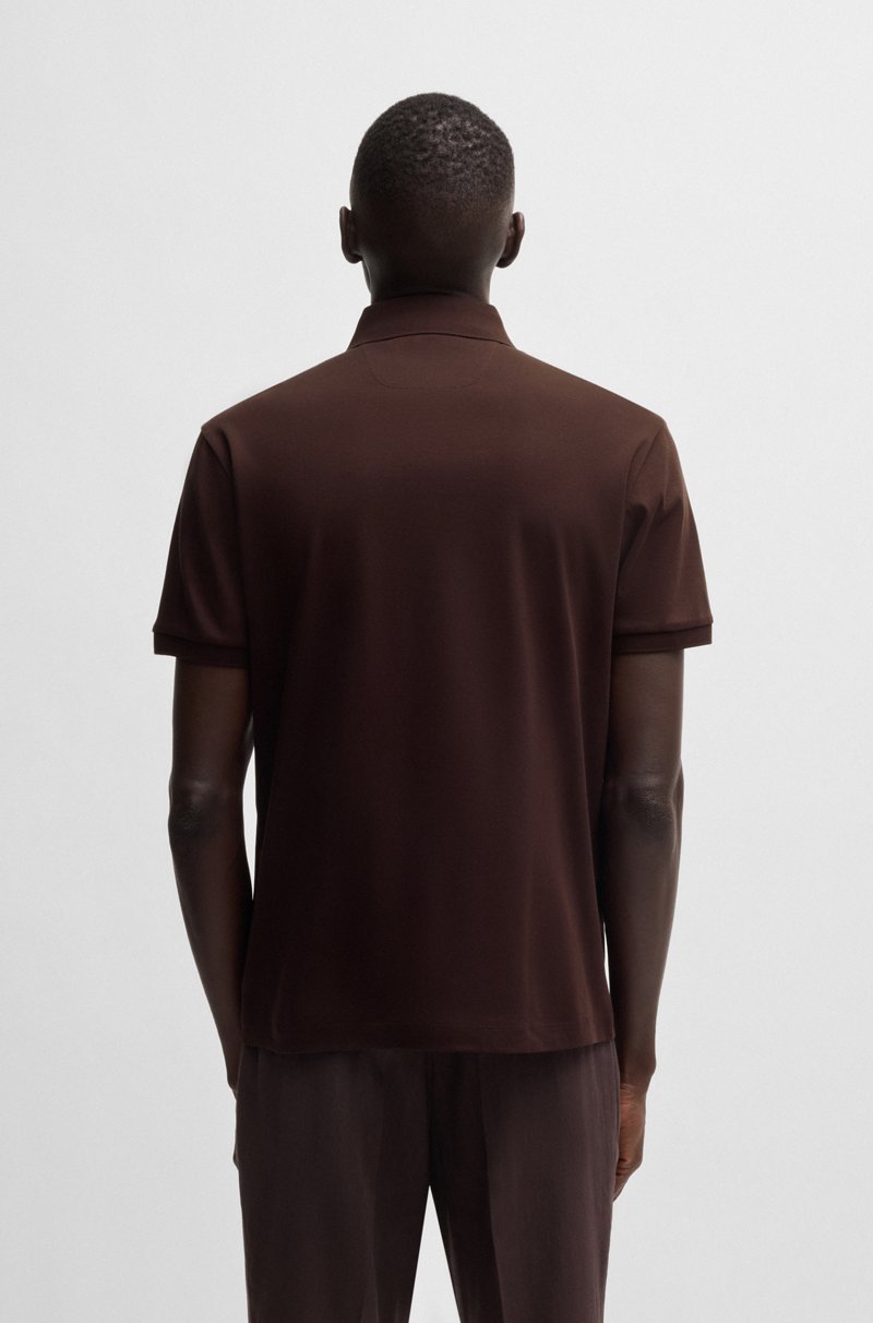 Hugo Boss Polo Regular Fit De Algodón Italiano Mercerizado