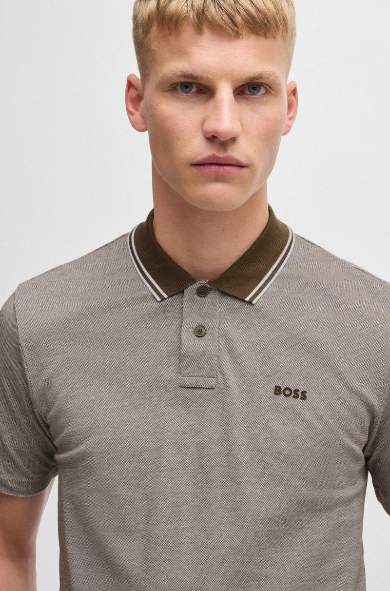 Hugo Boss Polo Relaxed Fit De Piqué De Algodón Oxford