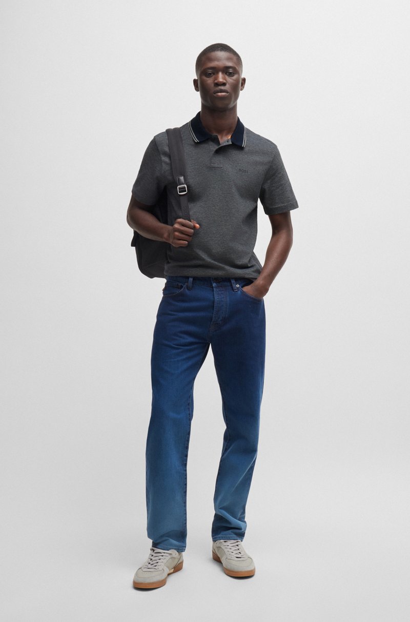 Hugo Boss Polo Relaxed Fit De Piqué De Algodón Oxford
