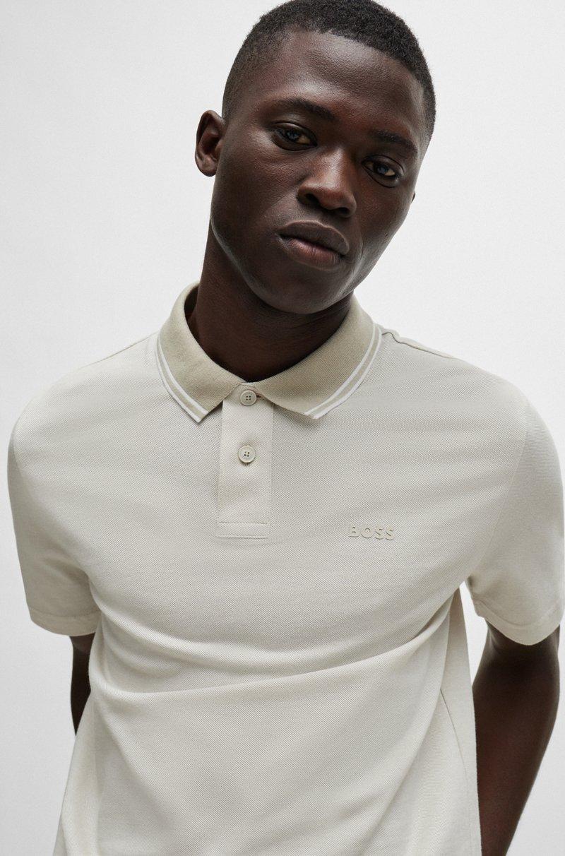 Hugo Boss Polo Relaxed Fit De Piqué De Algodón Oxford