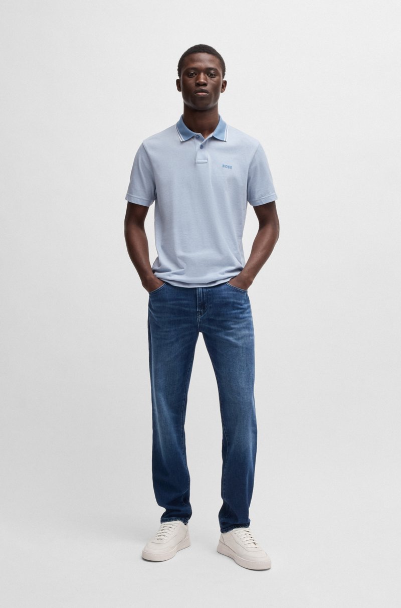 Hugo Boss Polo Relaxed Fit De Piqué De Algodón Oxford