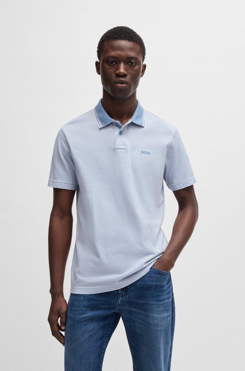 Hugo Boss Polo relaxed fit de piqué de algodón Oxford
