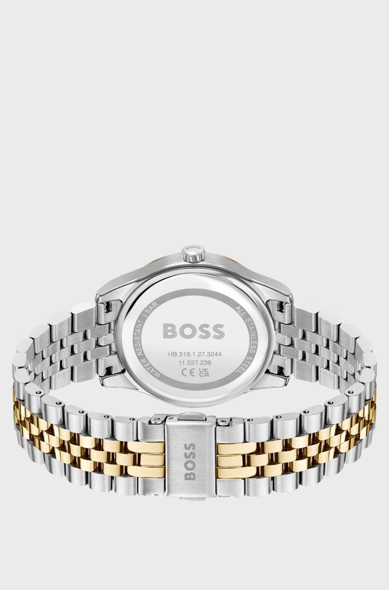 Hugo Boss Reloj De Dos Tonos Con Incrustación De Nácar