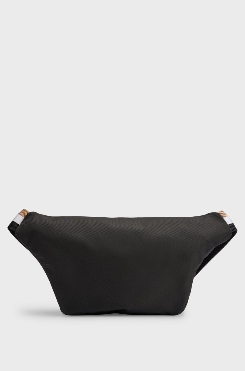 Hugo Boss Riñonera Con Estructura Y Logo En Contraste