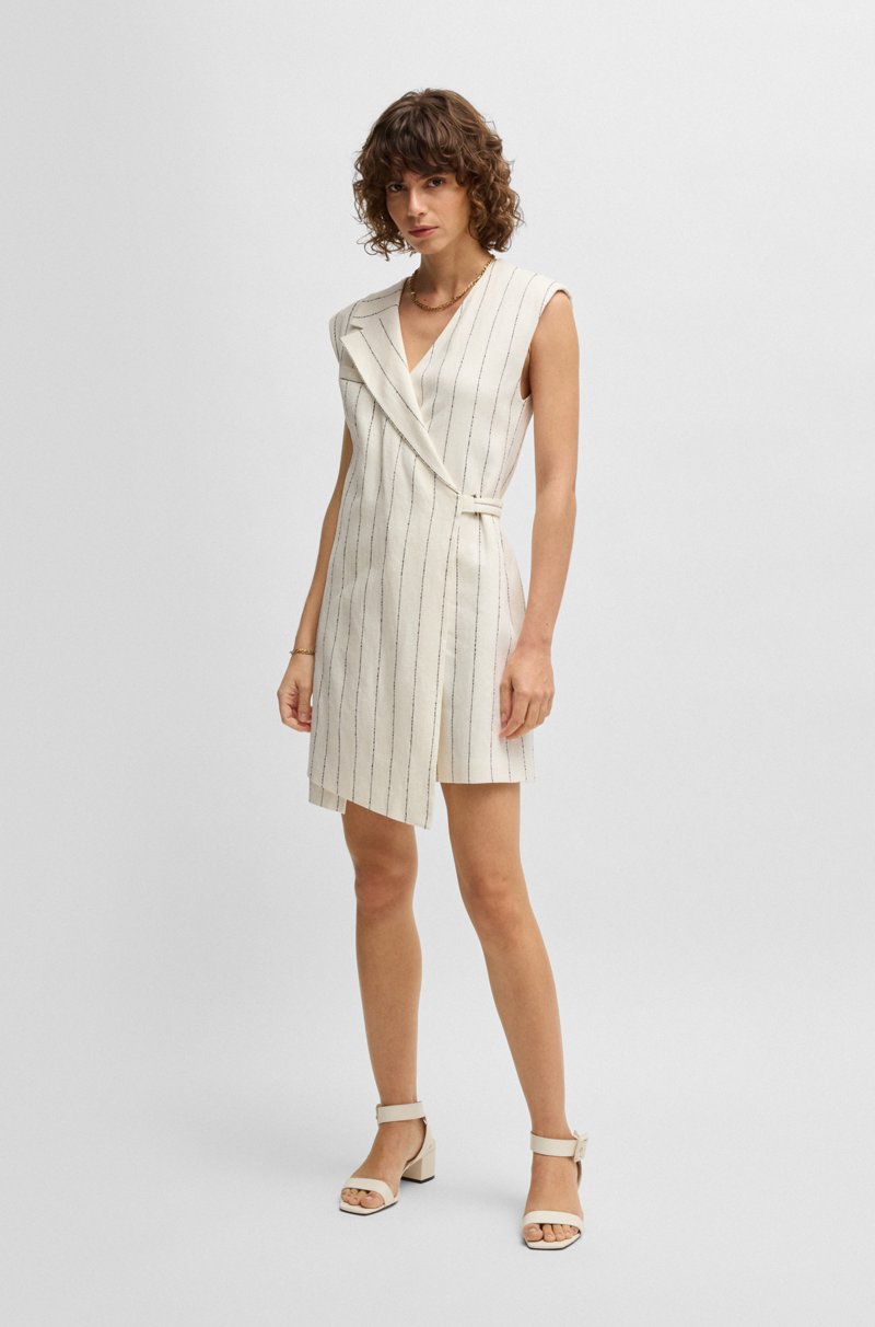 Hugo Boss Sandalias De Piel Con Tira En El Tobillo Con Hebilla