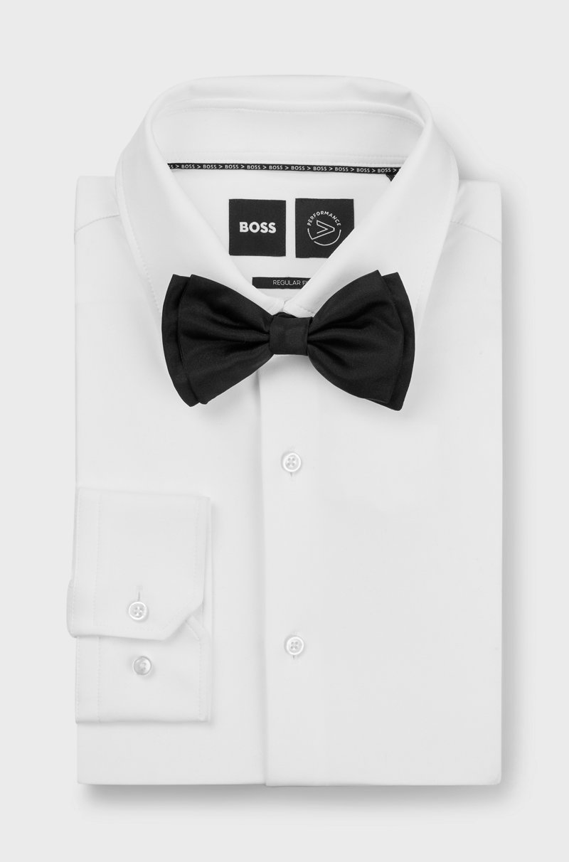 Hugo Boss Set De Fajín Y Pajarita De Seda Para Regalo