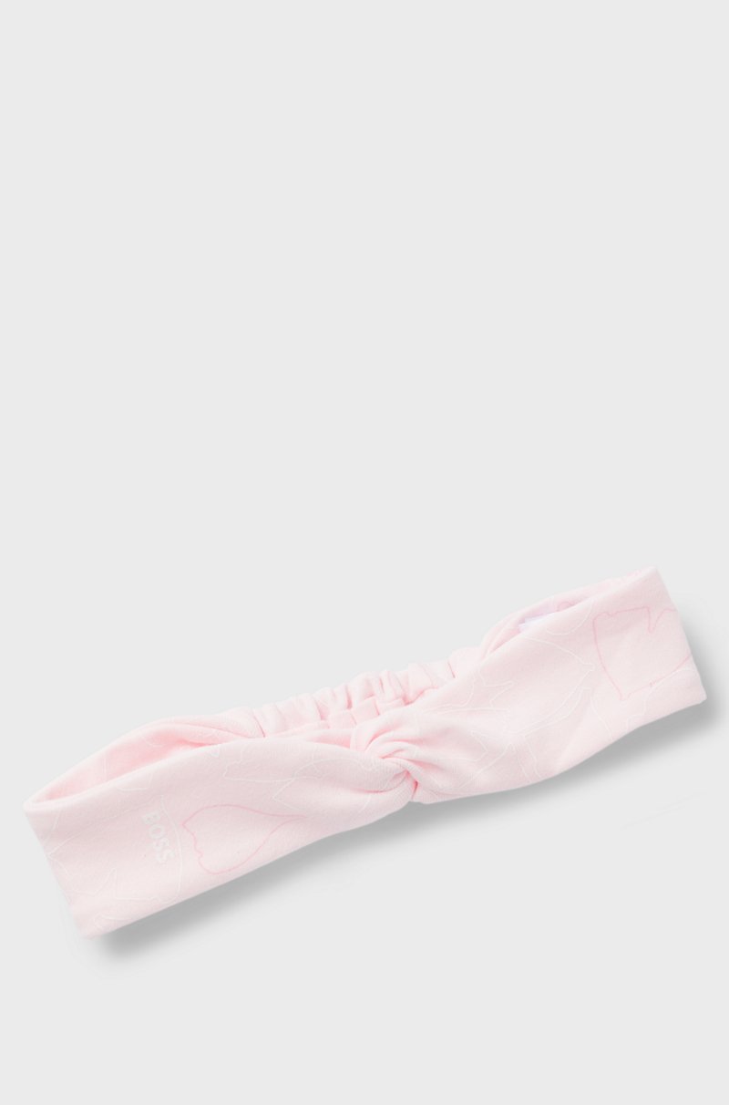 Hugo Boss Set De Pijama Y Diadema En Caja De Regalo Para Bebé