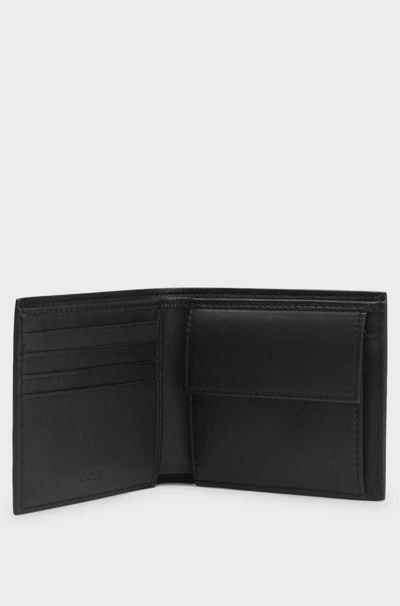 Hugo Boss Set De Regalo De Cartera Y Tarjetero Con Monogramas