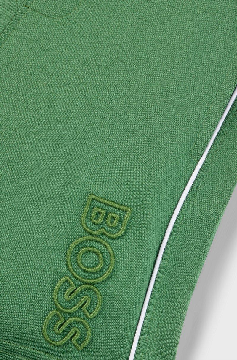 Hugo Boss Shorts Para Niños Con Cordón Y Logo Bordado