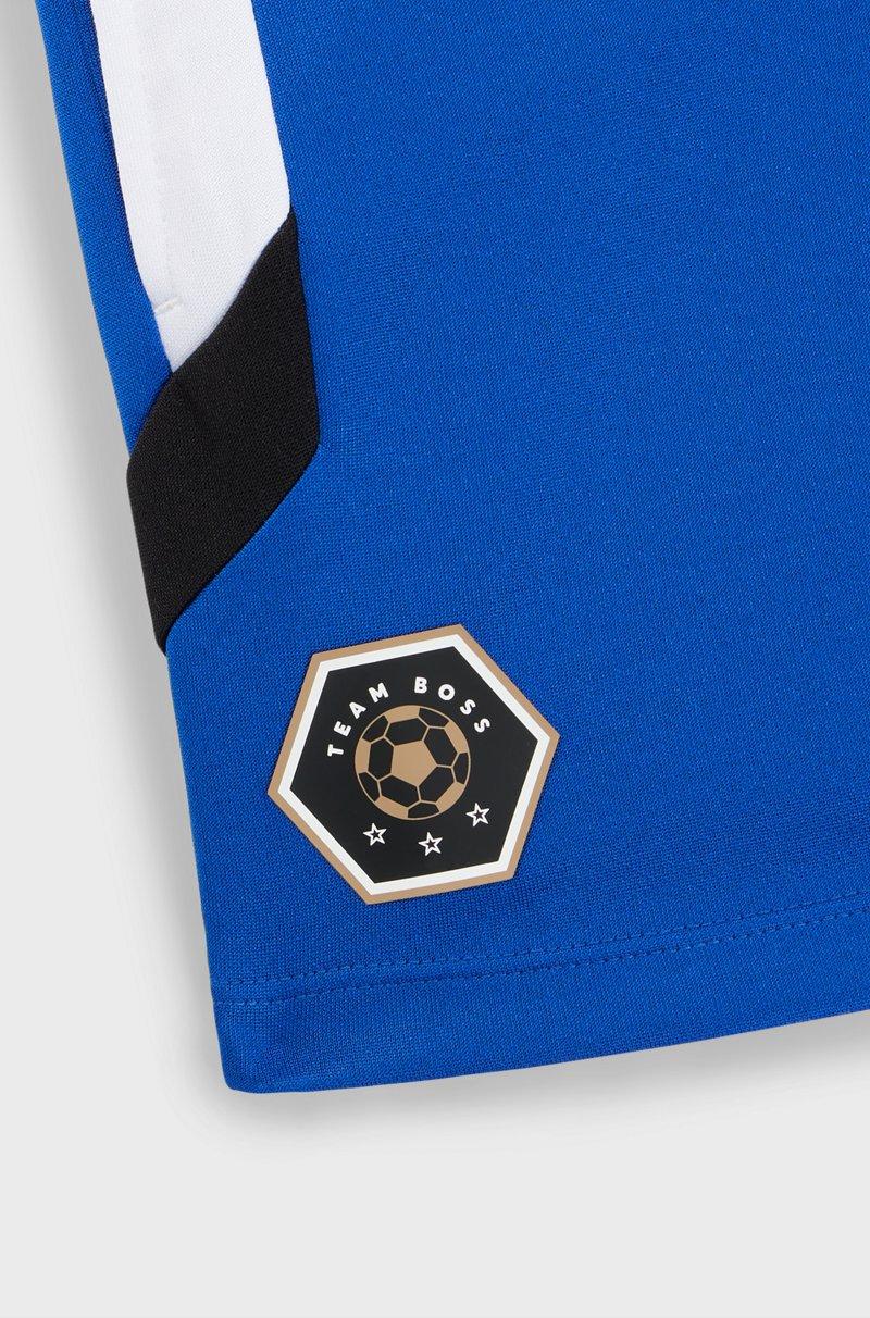 Hugo Boss Shorts Para Niños Con Detalles De La Marca