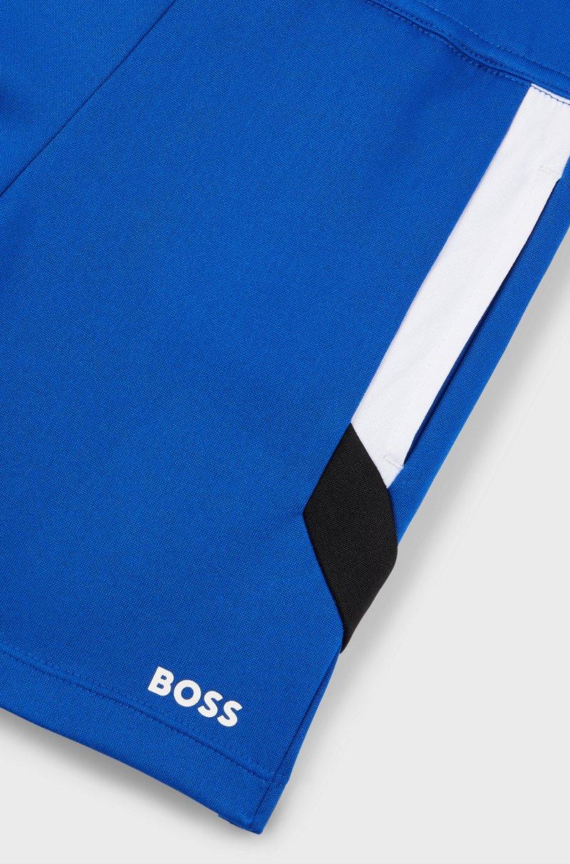 Hugo Boss Shorts Para Niños Con Detalles De La Marca