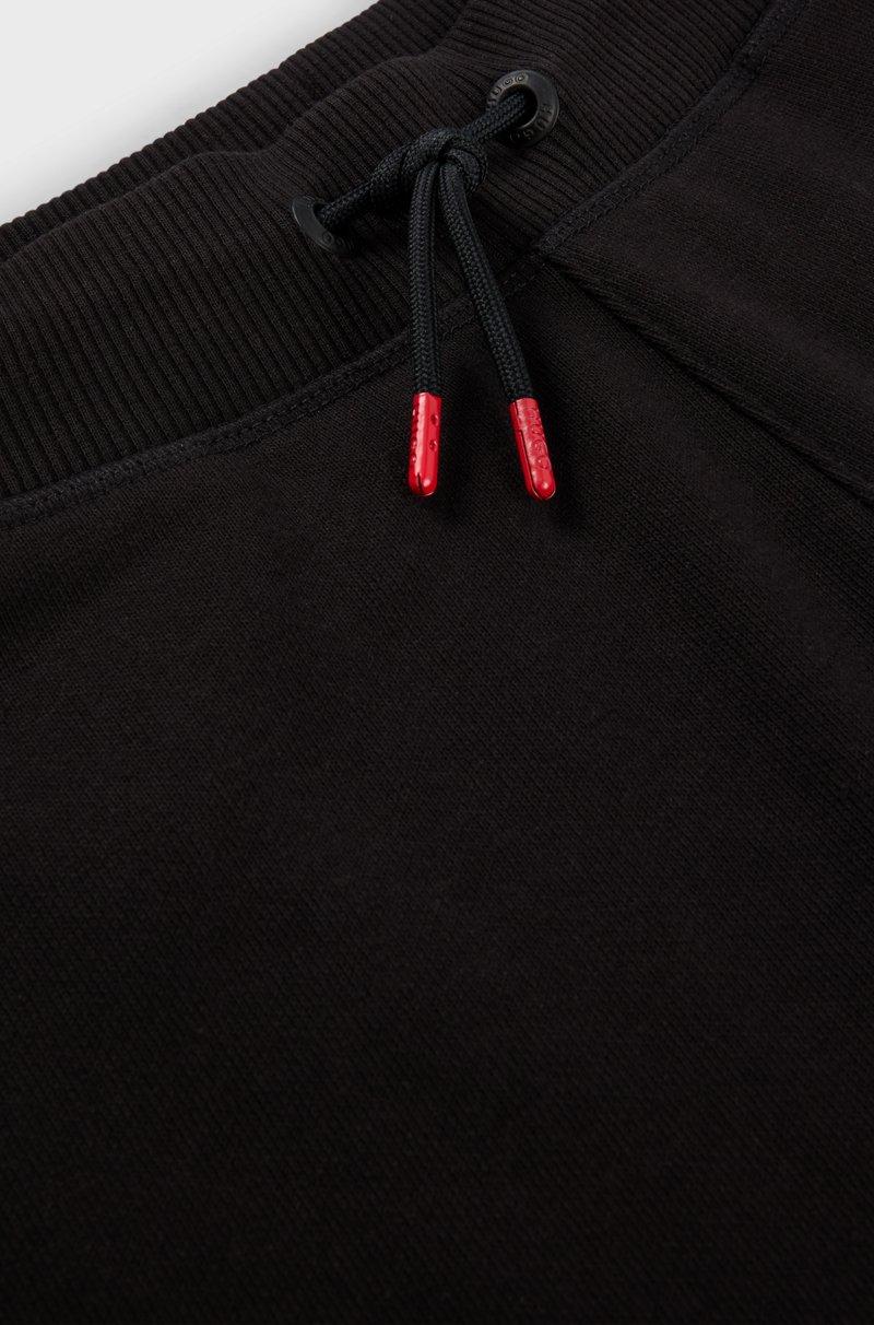 Hugo Boss Shorts Para Niños En Algodón Con Logo Estampado