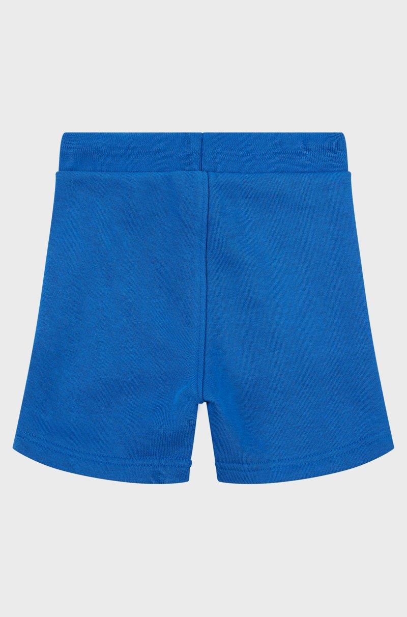 Hugo Boss Shorts Para Niños En Mezcla De Algodón Con Logo