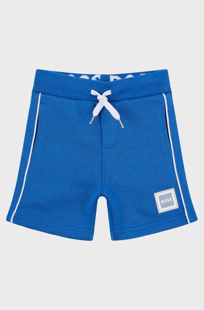 Hugo Boss Shorts para niños en mezcla de algodón con logo