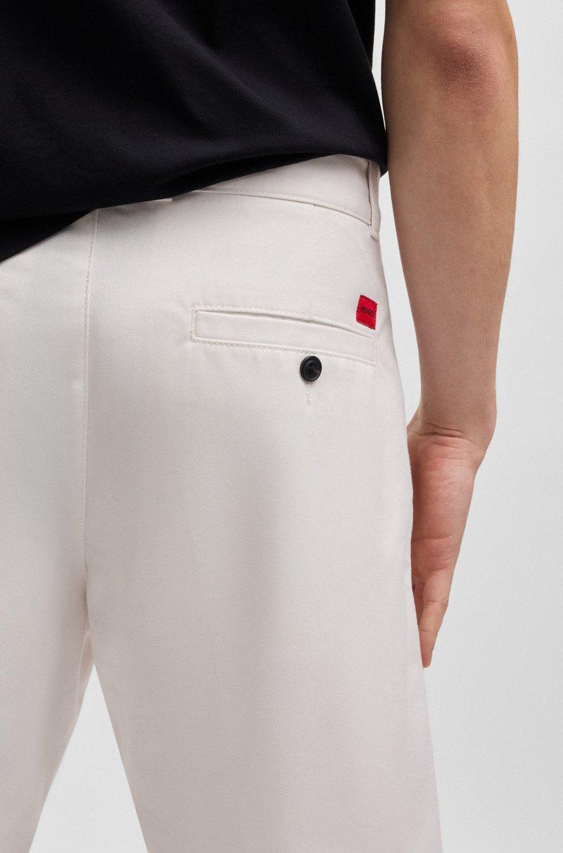 Hugo Boss Shorts Regular Fit Con Pernera Estrecha Y Bolsillos Abotonados