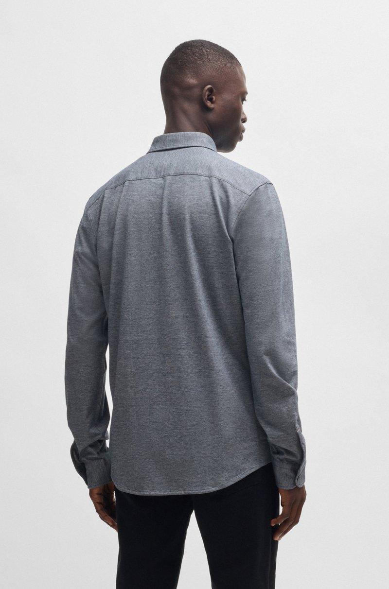 Hugo Boss Shorts Regular Fit En Felpa De Algodón Con Insignia De Logo