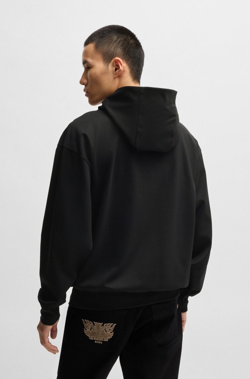 Hugo Boss Sudadera Con Capucha Con Un Taotie Bordado BOSS X Creation Of The Gods