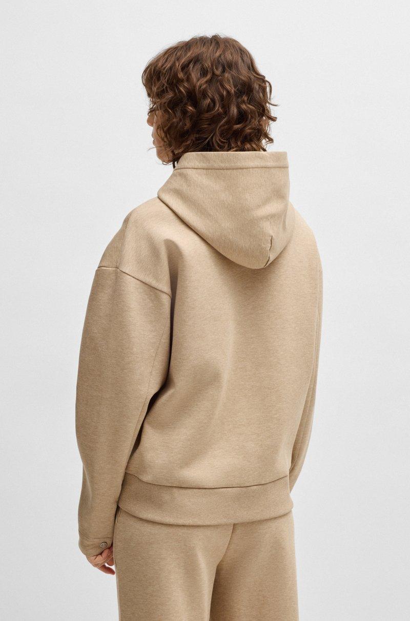 Hugo Boss Sudadera Con Capucha De Algodón Con Monograma Double B