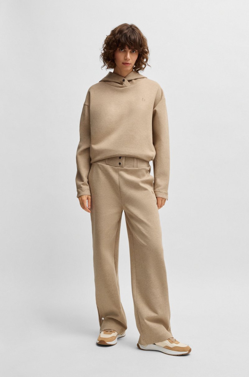 Hugo Boss Sudadera Con Capucha De Algodón Con Monograma Double B