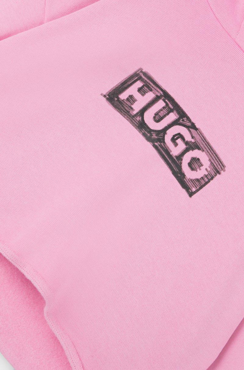 Hugo Boss Sudadera Con Capucha De Forro Polar Para Niños Con Logo De Diseño