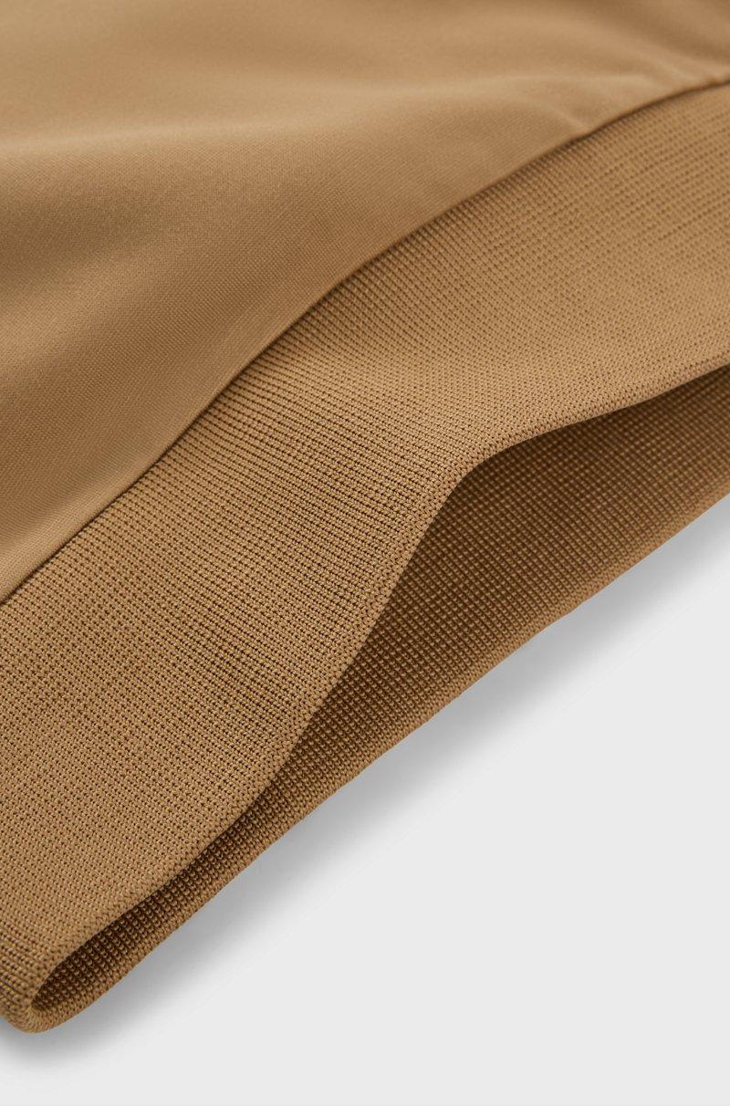 Hugo Boss Sudadera Con Capucha En Tejido Elástico Con Logo Estampado Para Niños