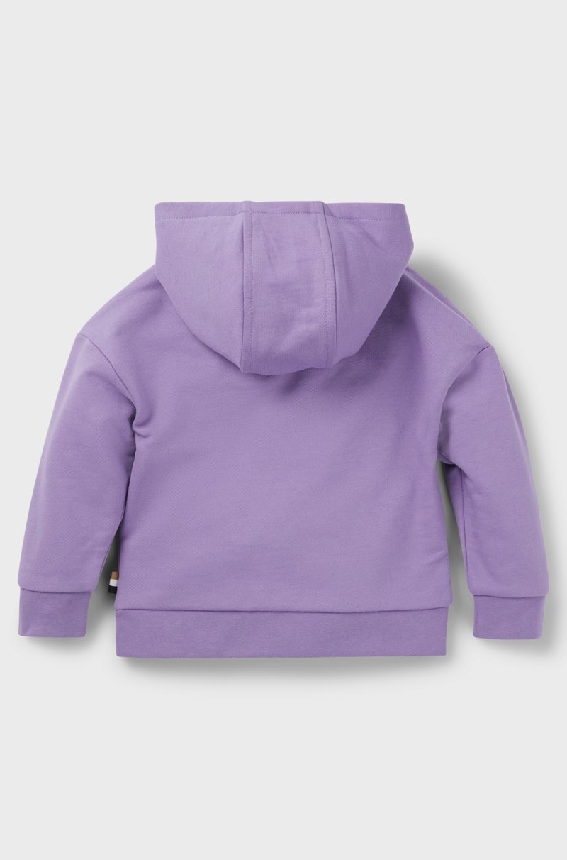 Hugo Boss Sudadera Con Capucha Oversize Fit Con Logo Bordado Para Niños