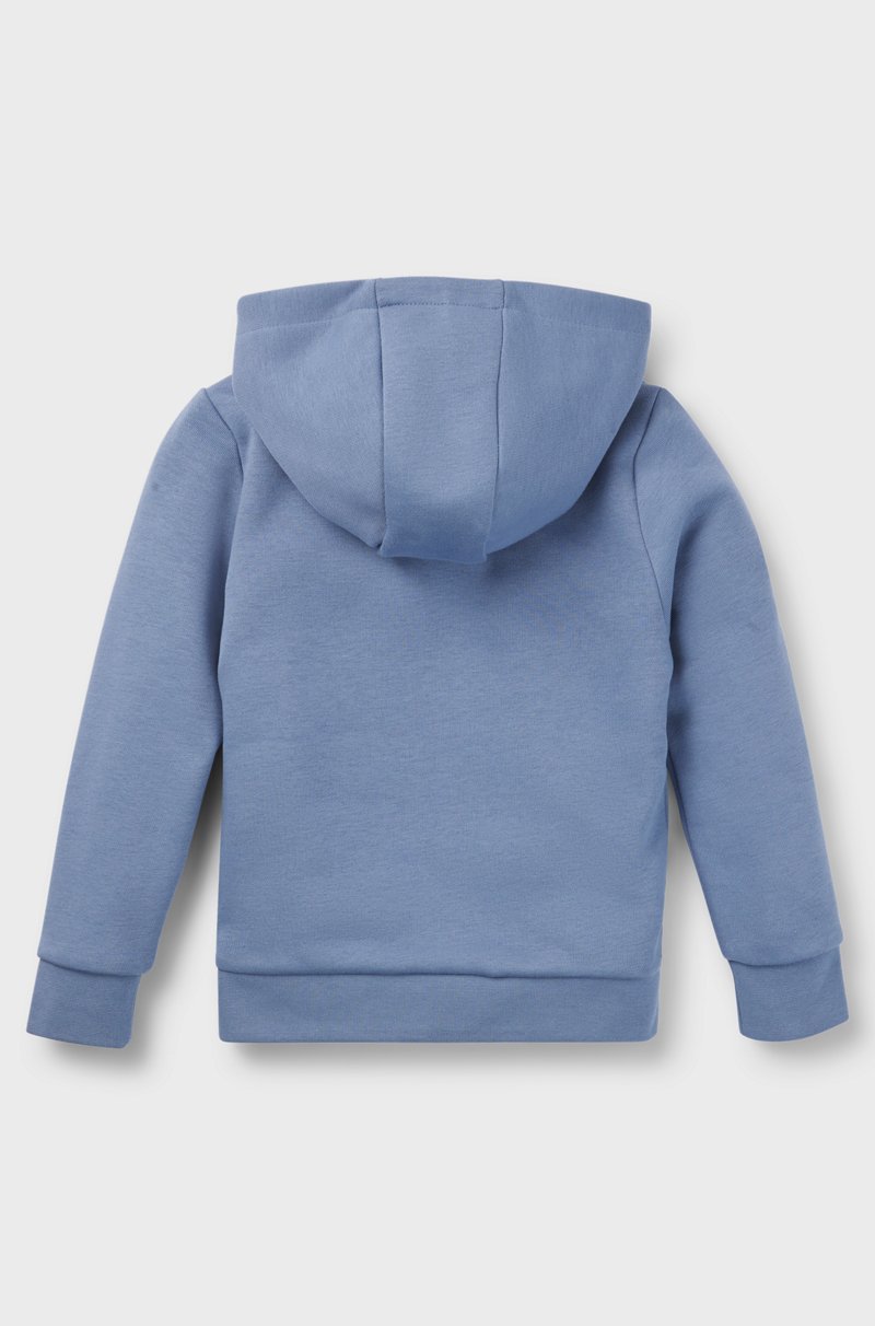 Hugo Boss Sudadera Con Capucha Para Niños En Forro Polar De Algodón Con Logo