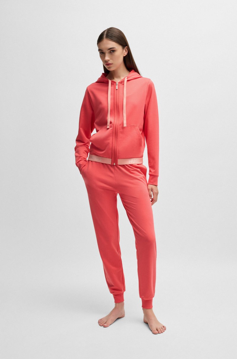 Hugo Boss Sudadera Con Capucha Relaxed Fit Con Logo En La Cintura