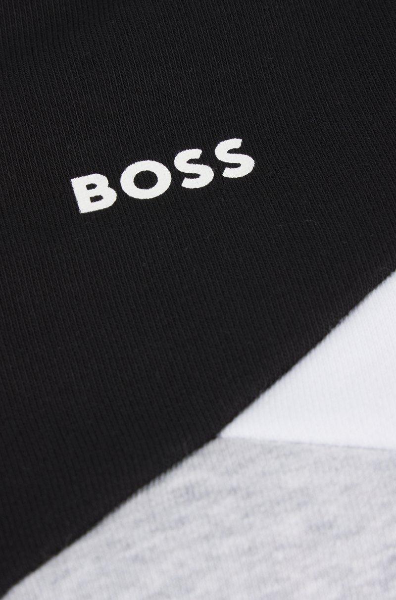 Hugo Boss Sudadera Para Niños Con Capucha Cremallera Bloques De Color Y Logo