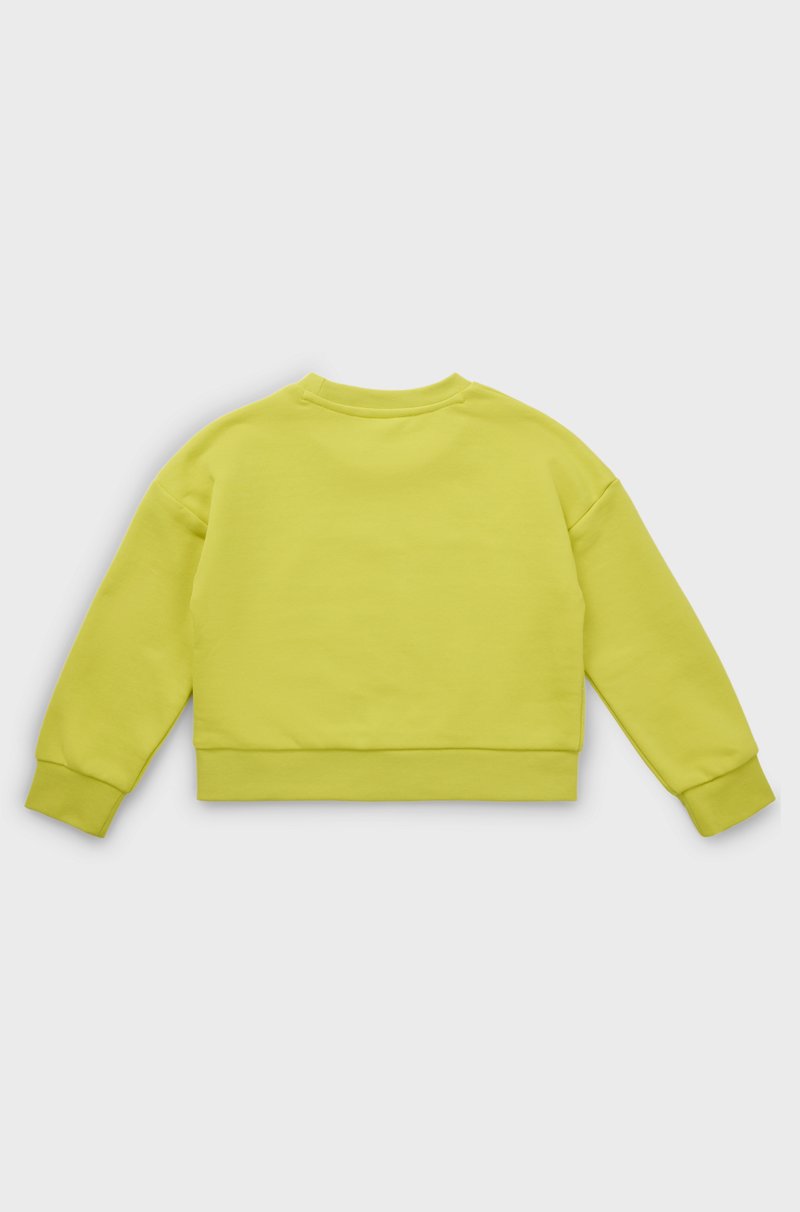 Hugo Boss Sudadera Para Niños En Forro De Algodón Con Logo De Diseño