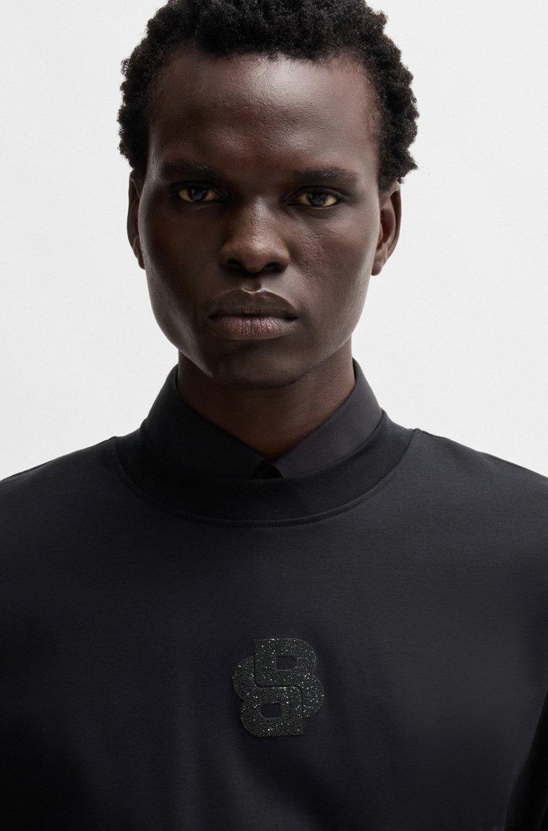 Hugo Boss Sudadera Relaxed Fit De Algodón Con Monograma Double B