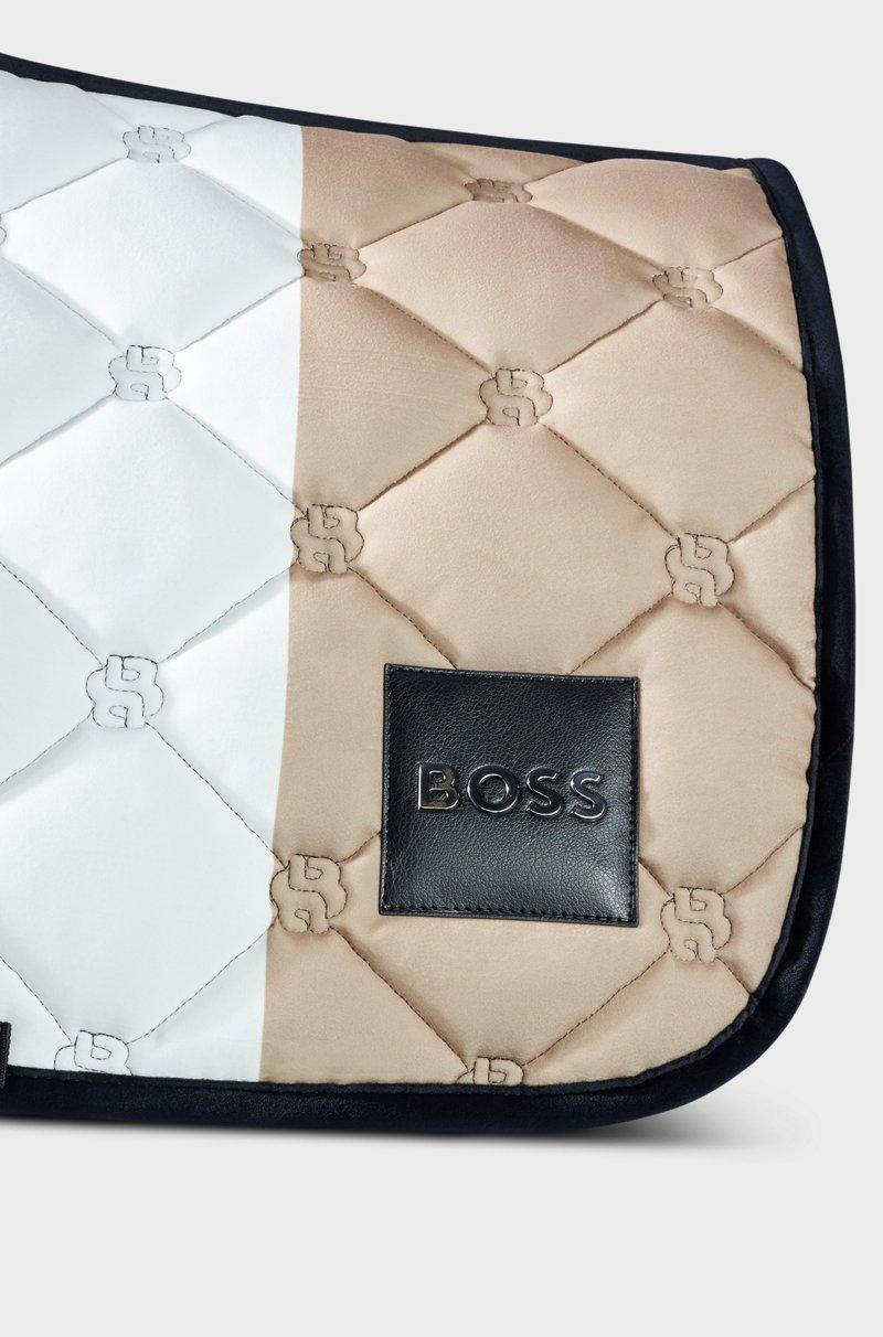 Hugo Boss Sudadero De Equitación Para Saltos Con Rayas De La Marca Y Monogramas Double B