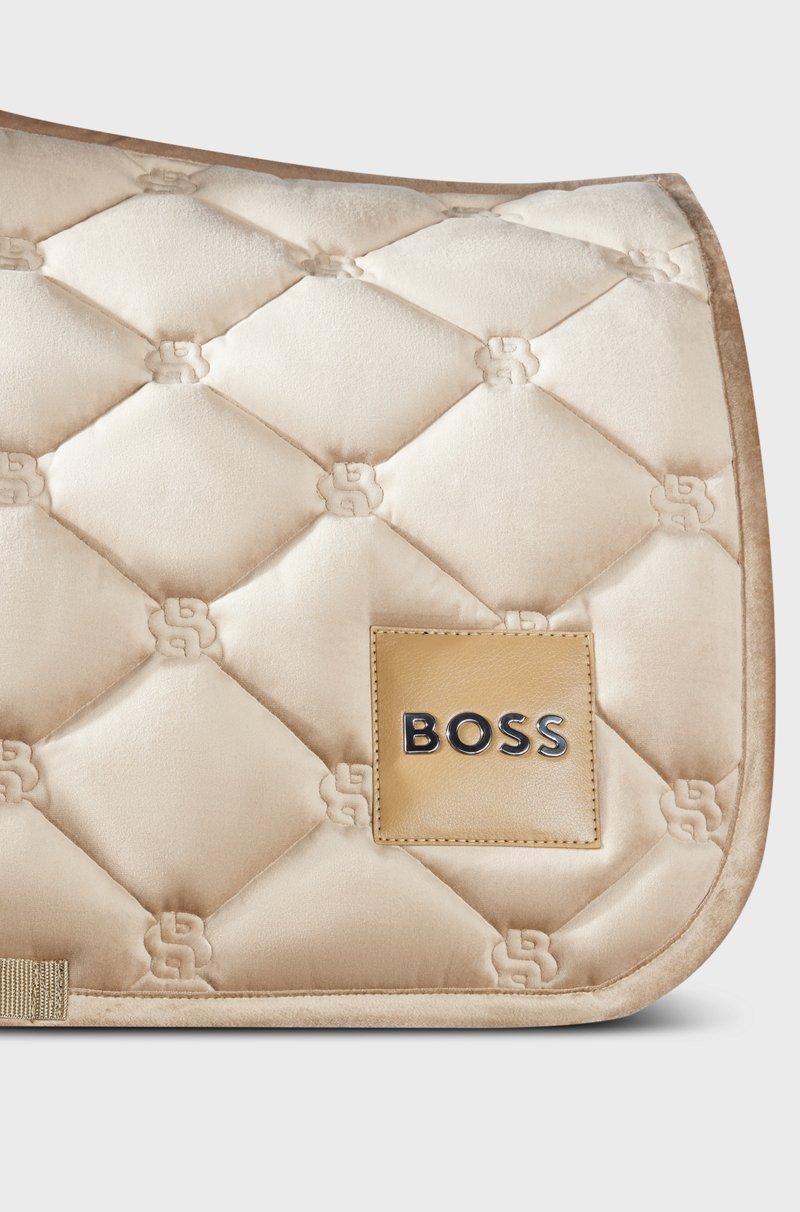 Hugo Boss Sudadero De Equitación Para Saltos De Terciopelo Con Monogramas Double B
