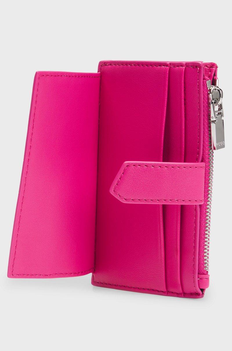 Hugo Boss Tarjetero De Piel Sintética Con Letras De Logo