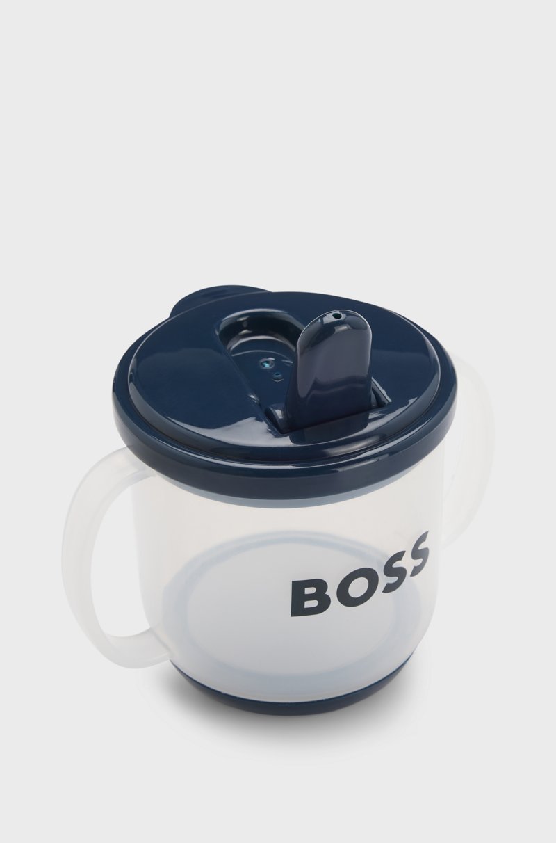 Hugo Boss Taza Para Bebés Con Asas Y Logo En Caja De Regalo